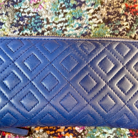Tory Burch 'Alexa' Quilted Continental Wallet- excellent condition - Picture 4 of 6